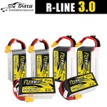 Tattu R-Line Version 3.0 V3 1300/1400/1550/1800/2000mAh 120C 4S 6S 4,2 V Batterie XT60 Plug Racing Drone RC Quadcopter